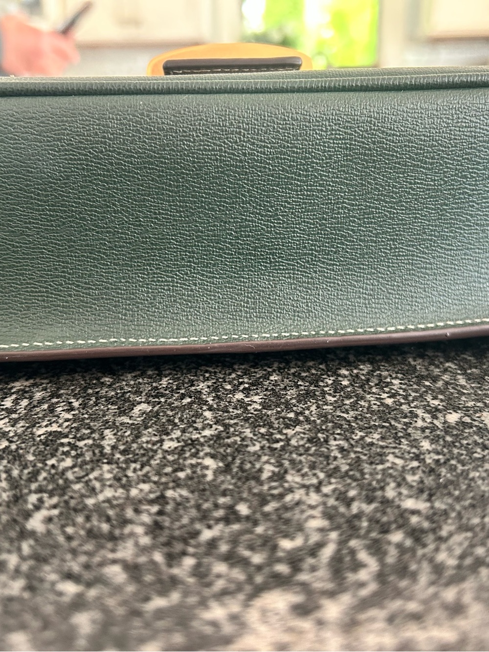 Brand New Kate Spade New York Forest Green Leather Shoulder Bag - Picture 5 of 5